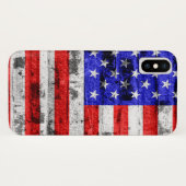 Amerikaanse vlag Case-Mate iPhone case (Achterkant (horizontaal))