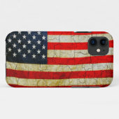 Amerikaanse vlag Case-Mate iPhone case (Achterkant (horizontaal))