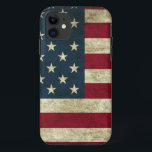 Amerikaanse vlag Case-Mate iPhone case<br><div class="desc">Stijl: Hoesje-Mate Tough Apple iPhone 11 Hoesje Eenvoudig, maar taai. Dit Hoesje-Mate hoesje, dat is voorzien van een gestroomlijnde kromme van de iPhone, is voorzien van een harde plastic buitenzijde en een schokdemper om uw apparaat te beschermen. Ontworpen voor de Apple iPhone 11 Schokdempende flexibele voering voor een extra beschermingslaag...</div>