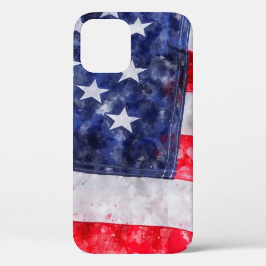 Amerikaanse vlag Case-Mate iPhone case (Achterkant)