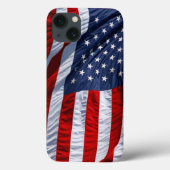 Amerikaanse vlag Case-Mate iPhone case (Achterkant)