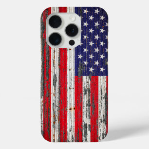 Amerikaanse vlag iPhone 15 pro case