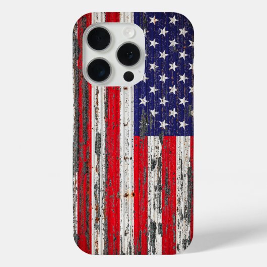 Amerikaanse vlag Case-Mate iPhone case (Achterkant)