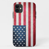 Amerikaanse vlag Case-Mate iPhone case (Achterkant)