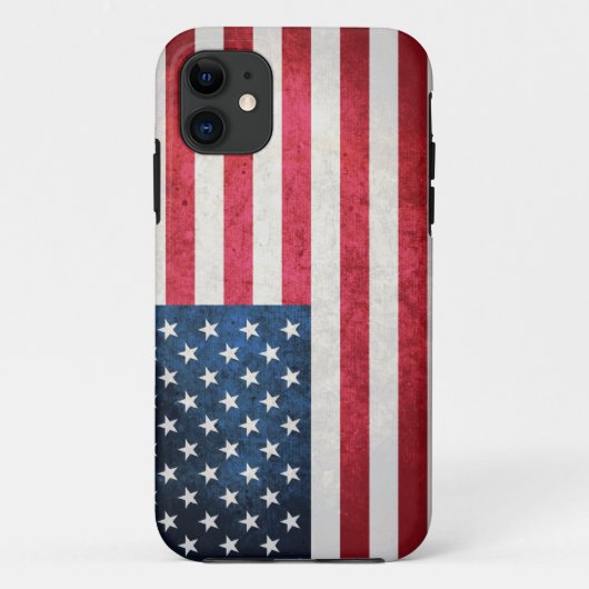 Amerikaanse vlag Case-Mate iPhone case (Achterkant)