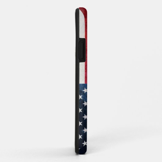 Amerikaanse vlag Case-Mate iPhone case (Achterkant/rechts)