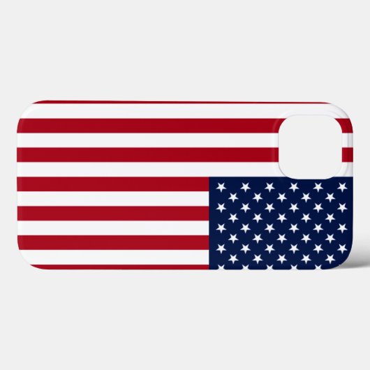 Amerikaanse vlag Case-Mate iPhone case (Achterkant (horizontaal))