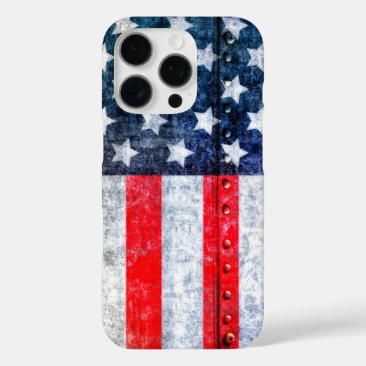 Amerikaanse vlag Case-Mate iPhone case (Achterkant)