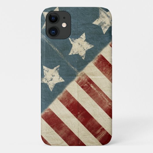 Amerikaanse vlag Case-Mate iPhone case (Achterkant)