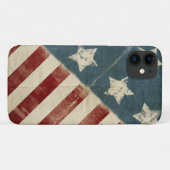 Amerikaanse vlag Case-Mate iPhone case (Achterkant (horizontaal))