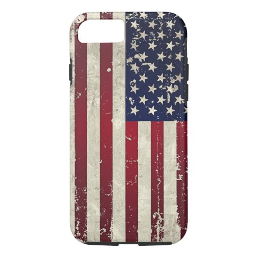 Amerikaanse vlag Case-Mate iPhone case (Achterkant)