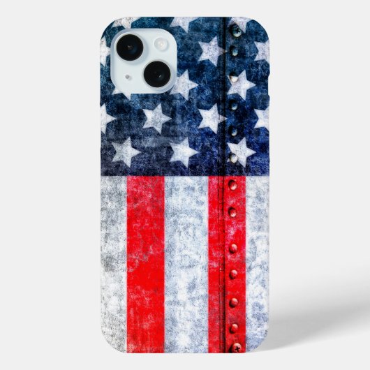 Amerikaanse vlag Case-Mate iPhone case (Achterkant)