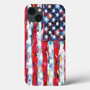 Amerikaanse vlag iPhone 13 hoesje