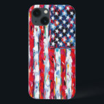 Amerikaanse vlag iPhone 13 hoesje<br><div class="desc">Amerikaanse vlag. Artiest: Carolee Vitaletti. Afbeelding-ID: 156057GG.</div>