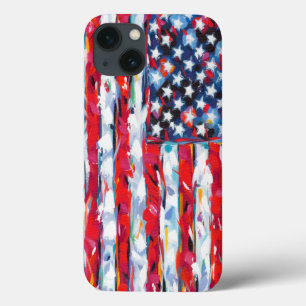 Amerikaanse vlag iPhone 13 hoesje