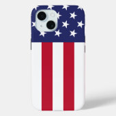 Amerikaanse vlag Case-Mate iPhone case (Achterkant)