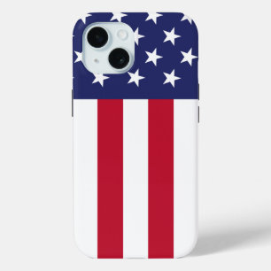 Amerikaanse vlag iPhone 15 case