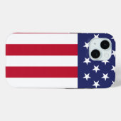 Amerikaanse vlag Case-Mate iPhone case (Achterkant (horizontaal))
