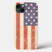 Amerikaanse vlag Case-Mate iPhone case (Achterkant)
