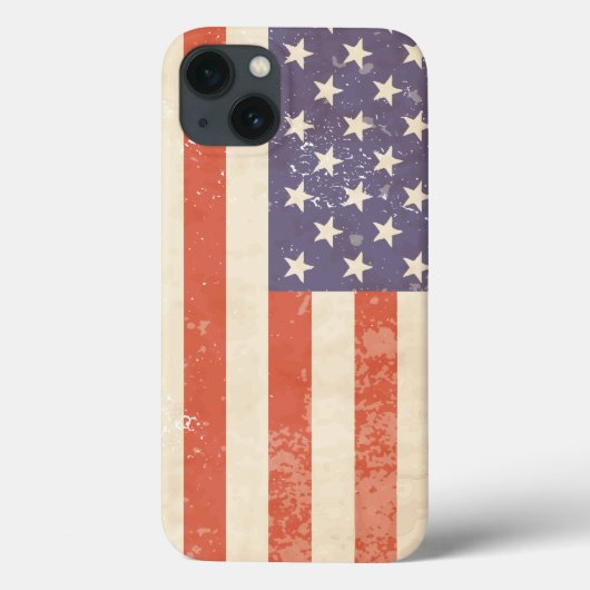 Amerikaanse vlag Case-Mate iPhone case (Achterkant)