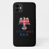 Amerikaanse vlag Case-Mate iPhone case (Achterkant)