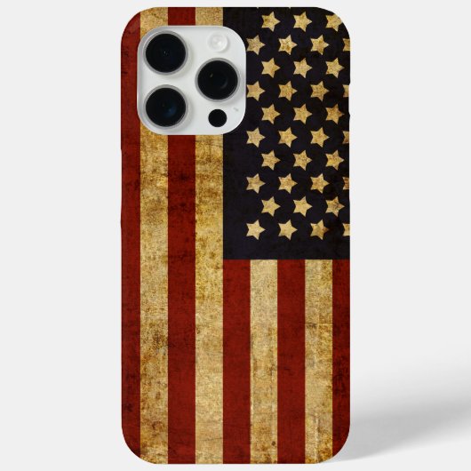  Amerikaanse vlag Case-Mate iPhone Case (Achterkant)