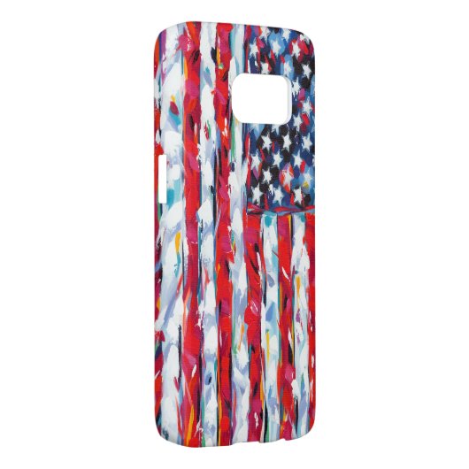 Amerikaanse vlag Case-Mate samsung galaxy hoesje (Back/Rechts)