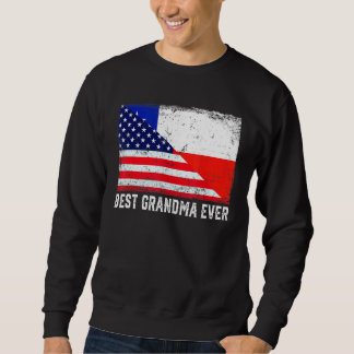 Amerikaanse vlag Chili vlag Beste grootmoeder ooit Trui