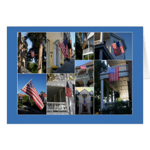 Amerikaanse vlag Collage