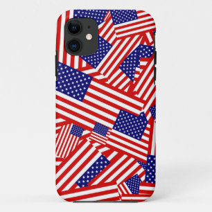 Amerikaanse Vlag Collage Case-Mate iPhone Case