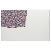 Amerikaanse vlag Collage Stof (Yard (91,4 cm))