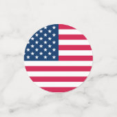Amerikaanse vlag confetti (Kleine voorkant)