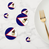 Amerikaanse vlag confetti (Groep)