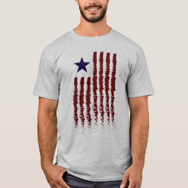 Amerikaanse vlag Contemedent T-shirt