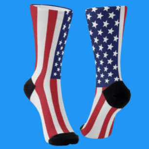Amerikaanse Vlag Crewsokken – Patriotisch Sokken