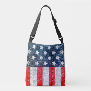 Amerikaanse vlag crossbody tas