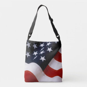 Amerikaanse vlag crossbody tas