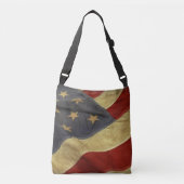 Amerikaanse vlag crossbody tas (Voorkant)