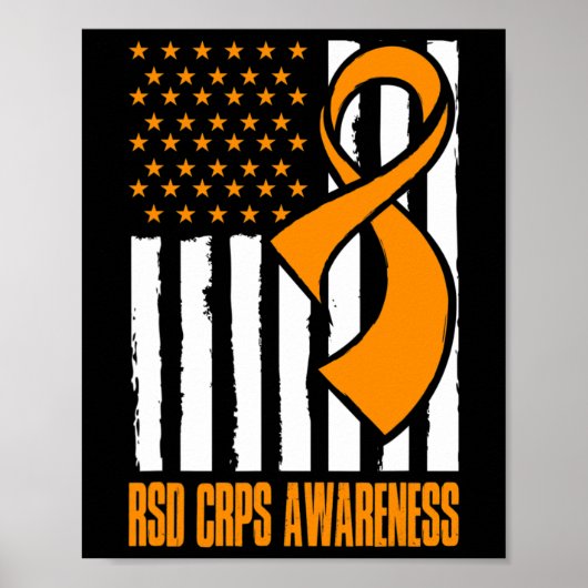 Amerikaanse vlag CRPS Poster (Voorkant)