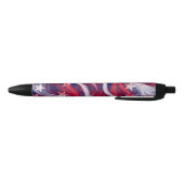 Amerikaanse vlag Custom Black Trim Pen (Bodem)