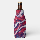 Amerikaanse vlag Custom Bottle Cooler (Fles Voorkant)