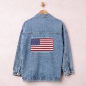 Amerikaanse vlag Custom Denim Jacket (Hangar)
