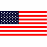 Amerikaanse vlag Cutout Fotobeeldje Sleutelhanger<br><div class="desc">Vlaggen van de naties van de wereld in hoge resolutie voor u om te tonen met trots.</div>