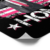 Amerikaanse vlag Daddy's Home Trump 2024 Patriotti Poster (Hoek)