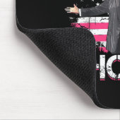 Amerikaanse vlag Daddys Home Trump 2024 Patriottis Muismat (Hoek)