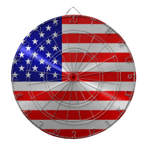 Amerikaanse vlag dartbord