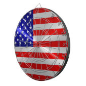 Amerikaanse vlag dartbord (Voorkant Rechts)