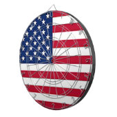 Amerikaanse vlag dartbord (Voorkant Rechts)
