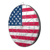 Amerikaanse vlag dartbord (Voorkant Rechts)
