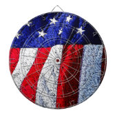 Amerikaanse vlag dartbord (Voorkant)